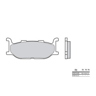 BREMBO Scooter Sintered Metal Brake pads - 07073XS