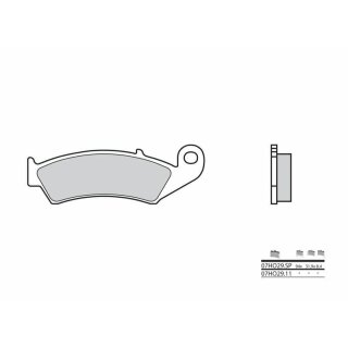 BREMBO Street Sintermetall Bremsbeläge - 07HO29SP
