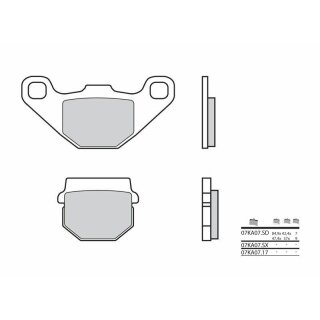 BREMBO Off-Road Sintered Metal Brake pads - 07KA07SD