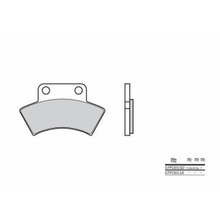 BREMBO Off-Road Sintered Metal Brake pads - 07PO03SD