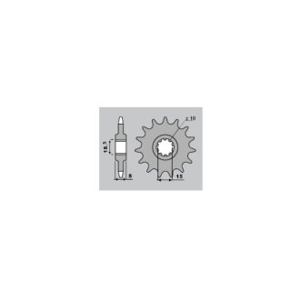 PBR Standard Stahlriztel vorne 599 - 428