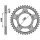 PBR Ultra-Light Aluminium Hard Anodized Rear Sprocket 4447 - 525