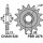 PBR Steel Standard Front Sprocket 2275 - 520