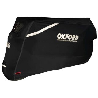 OXFORD Protex Stretch ydre beskyttelsesovertræk sort størrelse XL