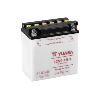 Batterie plomb/acide YUASA sans pack dacide - 12N9-4B-1