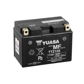 YUASA Batterie sans entretien avec pack dacide - TTZ12S