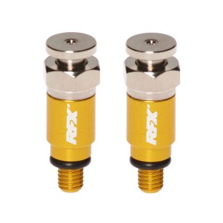 Odpowietrznik widelca RFX Pro M5 x 0,8 (żółty) Kayaba/Showa