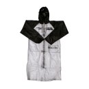 RFX Race mackintosh largo (transparente/negro) adultos 2XL