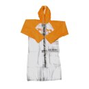 RFX Race Rain Coat Long (Clear/Orange) Size Adult 2XLarge