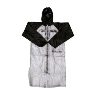 RFX Race mackintosh largo (transparente/negro) adultos M