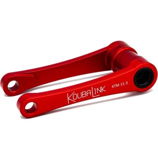 KOUBALINK Tieferlegungssatz (25.4 mm) Rot - Gas Gas / Husqvarna / KTM