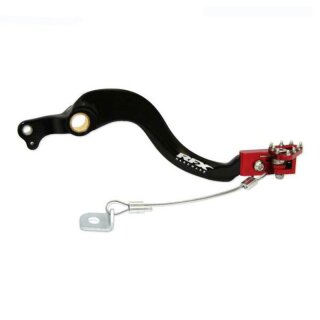 Leva freno posteriore RFX Pro ST (nero/rosso) - Honda CRF150