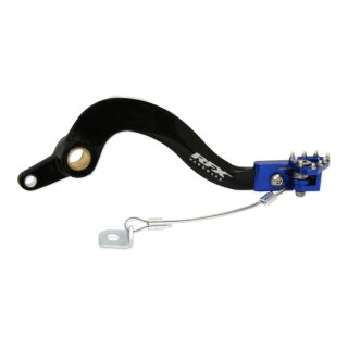 Palanca de freno trasero RFX Pro FT (negro/azul) - Yamaha YZF/WRF 450