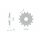 AFAM Steel Standard Front Sprocket 22302 - 520
