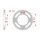 Pignone posteriore standard AFAM in acciaio 12505 - 520