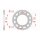 Pignone posteriore standard AFAM in acciaio 16204 - 520