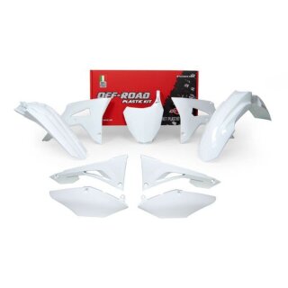 Kit plastique RACETECH - White Honda CRF