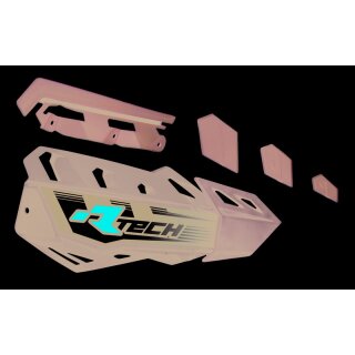 RACETECH udskiftningsskal FLX sort til 789678