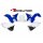 RACETECH Revolution Replacement Plastics Kit Blue/White Yamaha YZ125/250