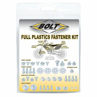BOLT Kit de vis en acier inoxydable pour pièces plastiques Honda CRF 250/450R/X