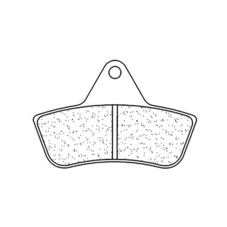 Klocki hamulcowe CL BRAKES ATV ze spiekanego metalu - 2926ATV1