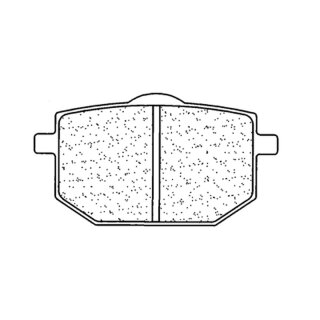 CL BRAKES Pastiglie per freni stradali in metallo sinterizzato - 2393S4