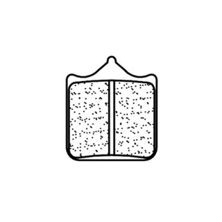 Plaquettes de frein en métal fritté CL BRAKES Street - 1207XBK5