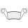 Plaquettes de frein en métal fritté CL BRAKES ATV - 1238ATV1