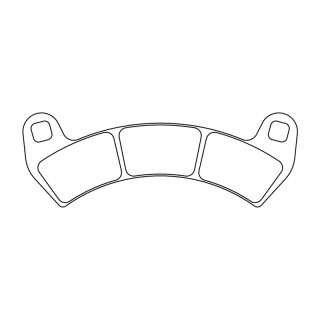 CL BRAKES Pastiglie freno ATV in metallo sinterizzato - 1247ATV1