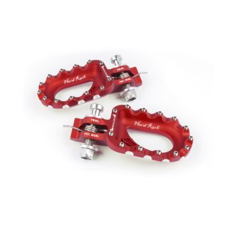 S3 Hard Rock repose-pieds aluminium rouge
