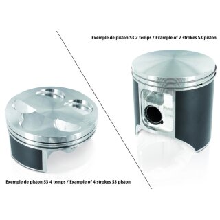 S3 Piston en fonte Ø 72,46 mm Compression standard Vertigo Combat Vertical 250