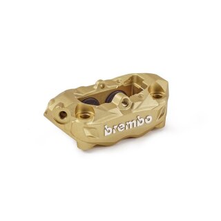 Zacisk hamulcowy BREMBO M4 przedni lewy złoty Ø32mm