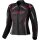 Blouson en cuir RST S1 CE pour femme noir/rose fluo