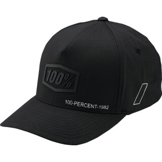 Gorra 100percent Shadow Flexfit Bk L/Xl