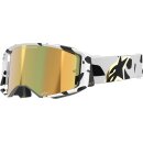 Alpinestars Mx Brille Supertech Corp Wht/Gld