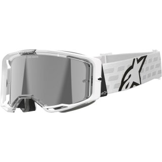 Alpinestars Mx Goggles Vision 8 Corp Wht Mirro