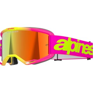 Alpinestars Mx Brille Vision 5 Wordmark Pnk/Y