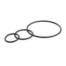 Knog Cobber Strap Set, short + medium + long, black