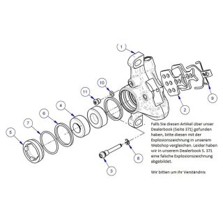 Kit de juntas tóricas para pinzas de freno Formula C1 14-16 VENTA