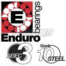Łożyska Enduro 608 FE 2RS ABEC 3 z kołnierzem/rozszerzone, 8x22/24x7/8