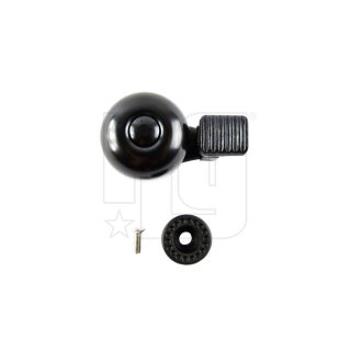 Sonnette de vélo NG Sports pour supports de guidon Garmin Edge/Wahoo, black