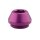 Wolf Tooth Thru Axle Button Slider end cap for 12mm rear thru axle, purple