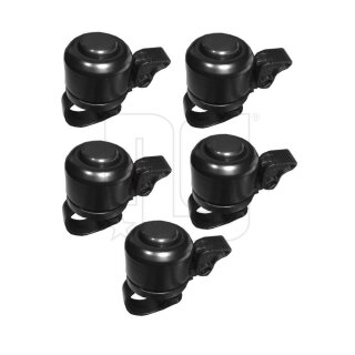 NG Sports Mirchee cykelklokke, OEM VE/5, 22,2 mm, sort