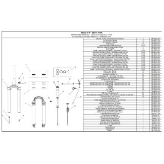 Formula adjustment knob compression kit (blue), 33 | 35 | Selva C/R/S