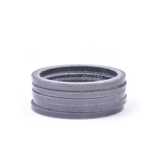 Wheels Manufacturing Carbon Headset Spacer, 1 1/8", 2.5mm, (VE/5), UD black SALE
