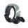 Dzwonek rowerowy Knog Oi Classic Large, 23,8 - 31,8 mm, czarny/srebrny polerowany