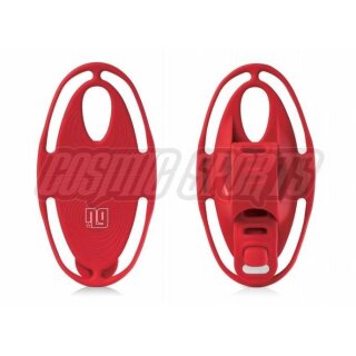 Uniwersalny uchwyt na smartfona NG Sports, silikonowy, 140x80 mm, czerwony