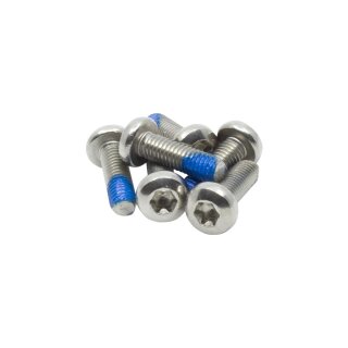 Paul Component Boxcar Screw Pack Viti di montaggio dello stelo, 5x18 mm, T25