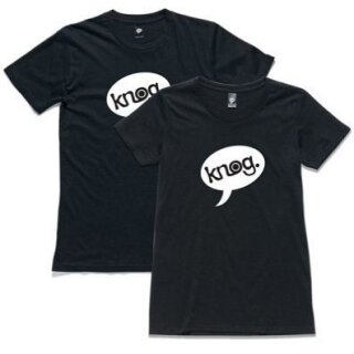 Knog T-Shirt Logo Women, neon black, S UDSALG