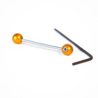 Paul Component X Forager Cycles Cable Cherries cable end sleeves, 2 pieces, orange